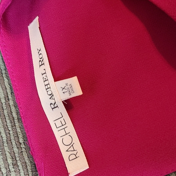 Rachel Roy Cold Shoulder Ruffle Blouse - Picture 7 of 12